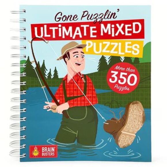 Gone Puzzlin' Ultimate Mixed Puzzles -- Parragon Books - Picture 1 of 1